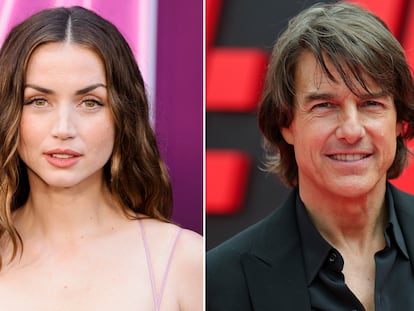 Ana de Armas y Tom Cruise