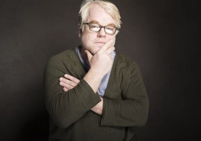 El actor Philip Seymour Hoffman en el &uacute;ltimo festival de Sundance. 