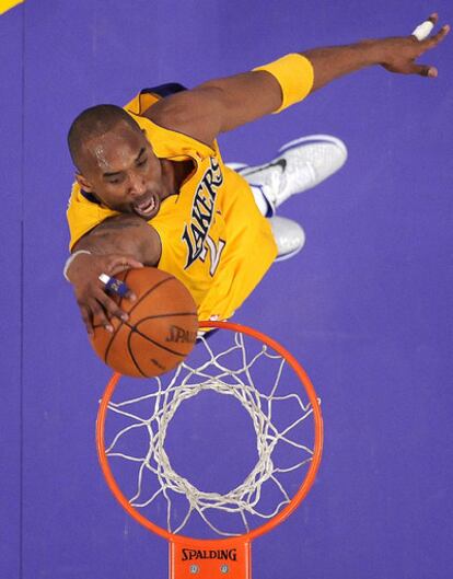 Kobe Bryant, durante un momento del partido