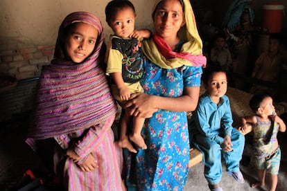 Una familia de Sindh, Pakistan / UKAID