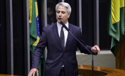 Líder da oposição na Câmara, deputado Alessandro Molon (PSB- RJ), em sessão da votação da reforma da Previdência em segundo turno.