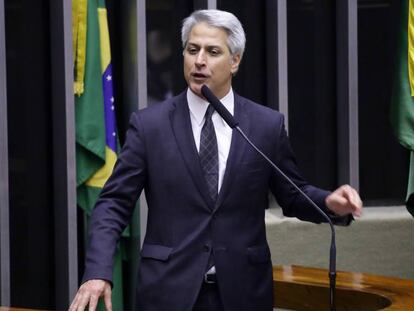 Líder da oposição na Câmara, deputado Alessandro Molon (PSB- RJ), em sessão da votação da reforma da Previdência em segundo turno.