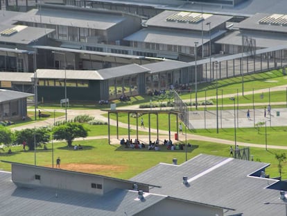 Centro de detención en la isla de Navidad (Australia).