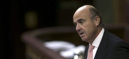 El ministro de Econom&iacute;a y Competitividad, Luis de Guindos.