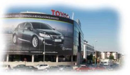 Oficinas comerciales de Toyota en Madrid.