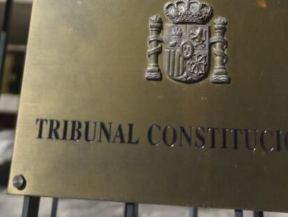 Sede del Tribunal Constitucional en Madrid. 