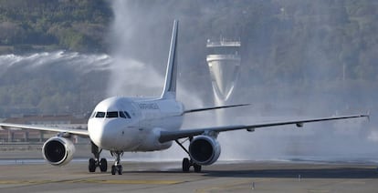 Un avión de Airbus operado por Air France.