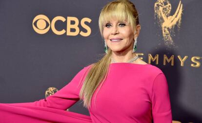 Jane Fonda, en la pasada entrega de los premios Emmy.