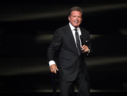 El cantante mexicano Luis Miguel