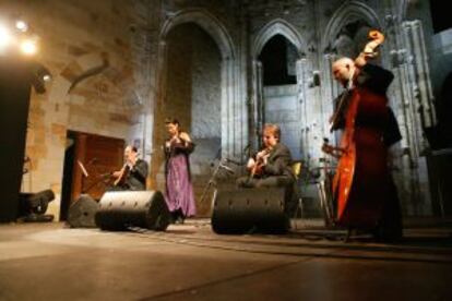 Música en el convento de San Francisco, en Zamora.