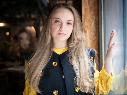 La cantante ASHA en una sesión de fotos el pasado octubre en Madrid