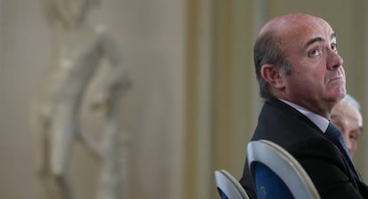 El ministro de Economía, Luis de Guindos.