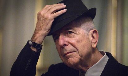 Leonard Cohen, el 2012 a París.