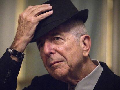 Leonard Cohen, el 2012 a París.