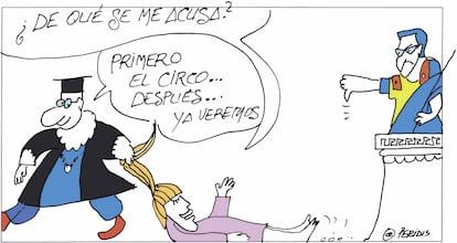 Viñeta de Peridis del 6 de julio de 2024.