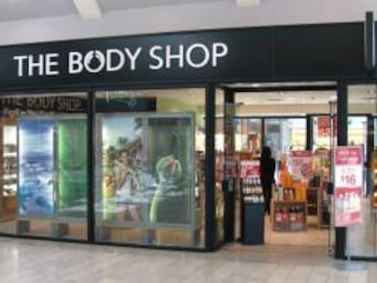 Una tienda de The Body Shop.