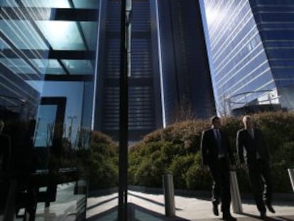 Las Cuatro Torres, una de las zonas financieras de Madrid.