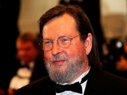 Lars von Trier en 2018 en el Festival de Cannes.