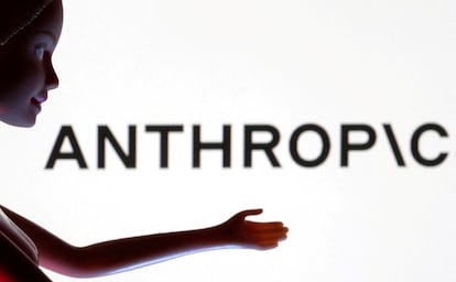 El logo de Anthropic, en una ilustración.