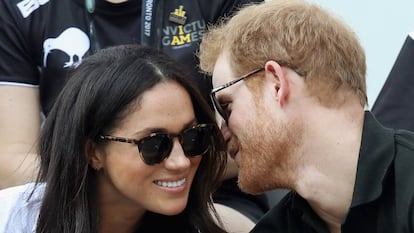 Meghan Markle e o príncipe Harry