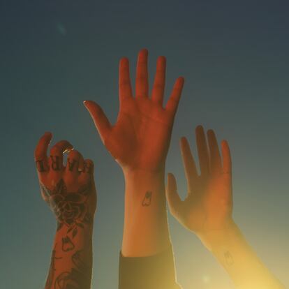 Portada de ‘The Record’, de Boygenius.