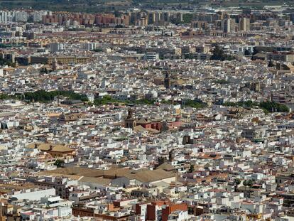 Vista de viviendas en Sevilla.