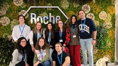 Integrantes del programa formativo de Roche 2022. 