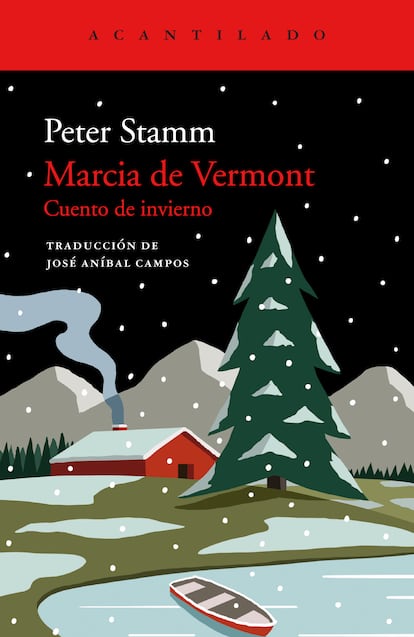 Portada de 'Marcia Vermont', de Peter Stamm.