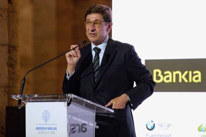 José Ignacio Goirigolzarri, presidente de Bankia, en una foto de archivo.