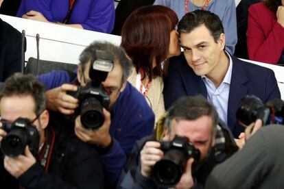 Pedro Sánchez, durante la reunión del Comité Federal del PSOE del pasado 28 de diciembre.