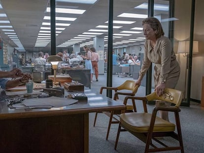 Tom Hanks e Meryl Streep, em cena de 'Os arquivos do Pentágono'