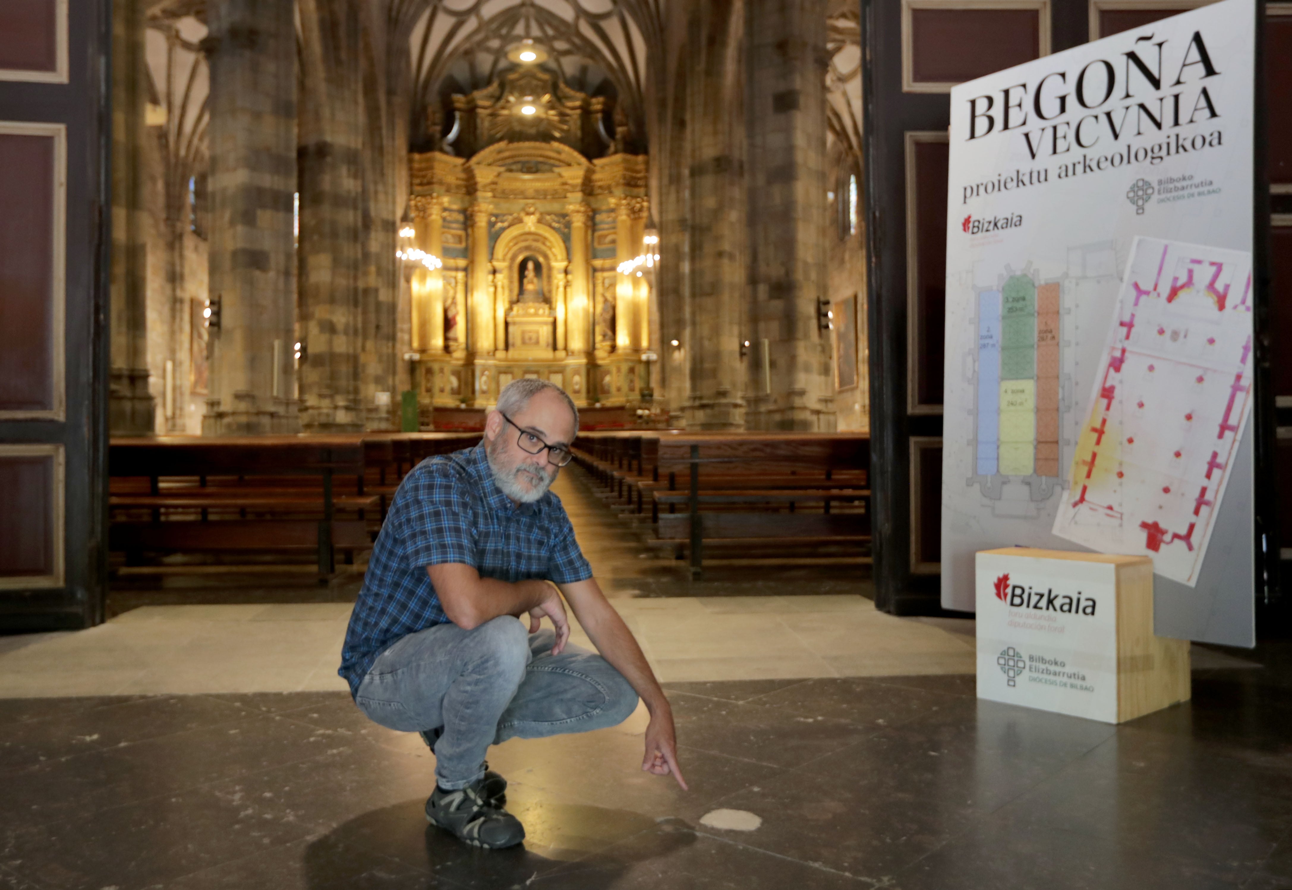 Los orígenes indígenas de Bilbao también podrían estar en la basílica de Begoña 