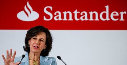 La presidenta de Banco Santander, Ana Botín.