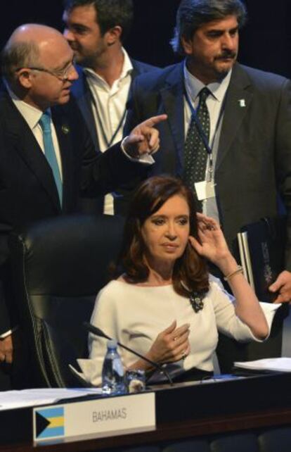Argentina&#039;s President Cristina Fern&aacute;ndez De Kirchner attends the opening ceremony of the Community of Latin American and Caribbean States (CELAC) summit in Havana.