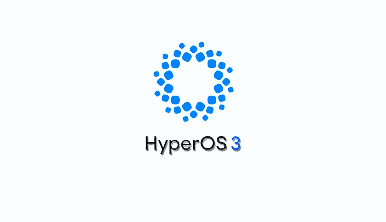 Logotipo de la actualización HyperOS 3