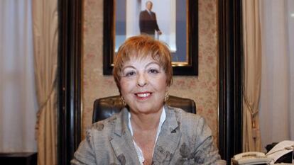 Soledad Mestre, en su despacho de la Delegación del Gobierno.