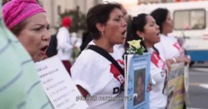 Fotograma del documental 'Retratos de una búsqueda'.