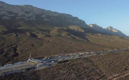 Vista aérea del sitio donde Tesla indica que planea construir la planta.