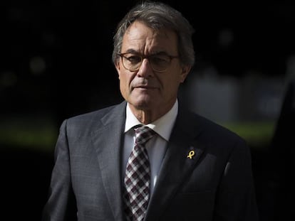 Compareixença d'Artur Mas, aquest dimarts.