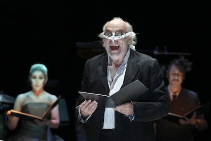 Imagen de la representación en los Teatros del Canal.
