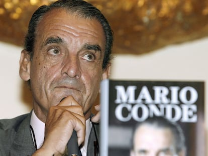 Former Banesto chairman Mario Conde, during a book launch in 2009.