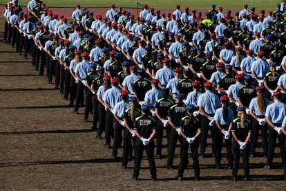 Promoción de Mossos d'Esquadra en Mollet del Vallès.