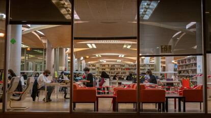 Estudiantes de la Universidad Complutense de Madrid