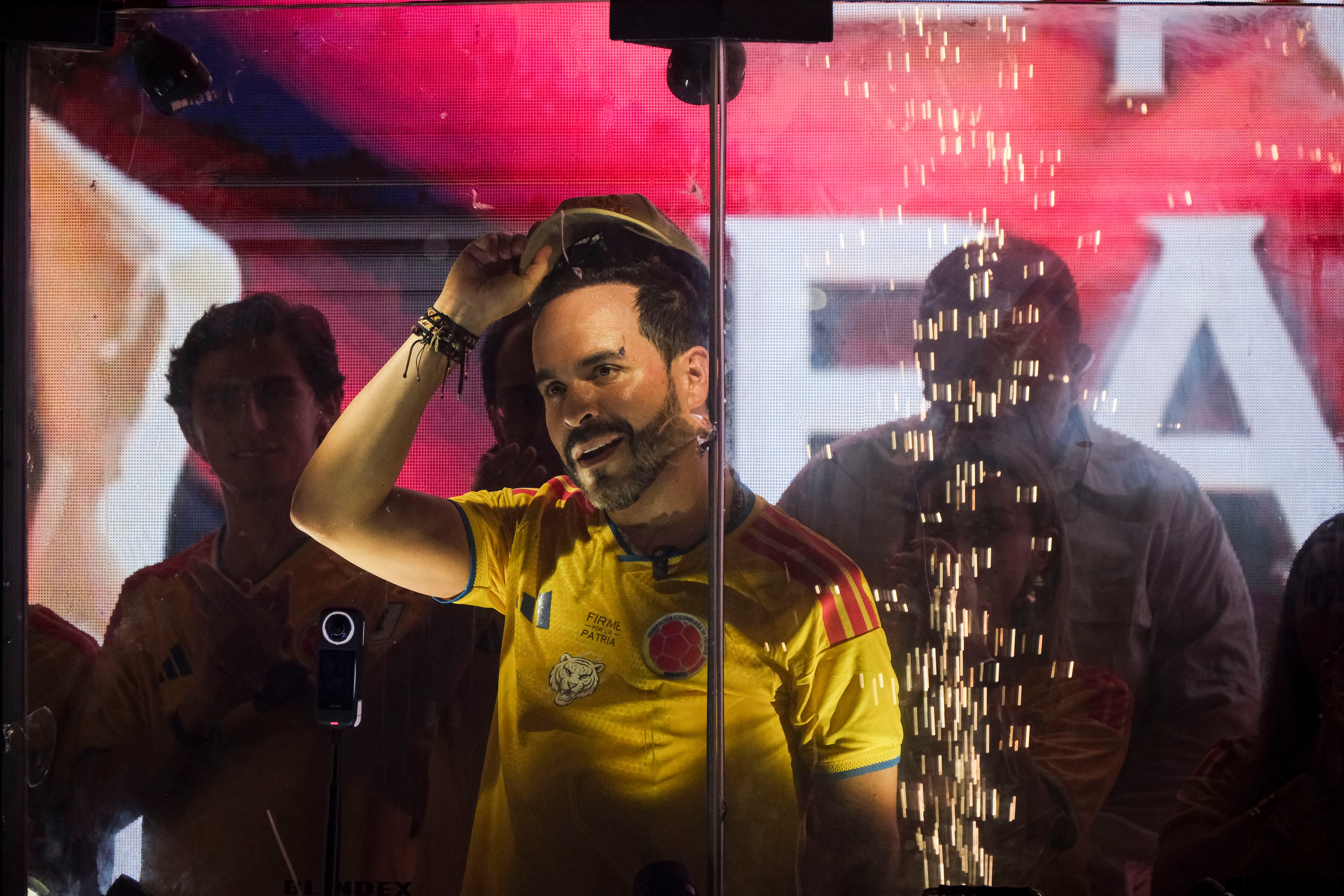 Abelardo de la Espriella en Bogotá el 31 de mayo.