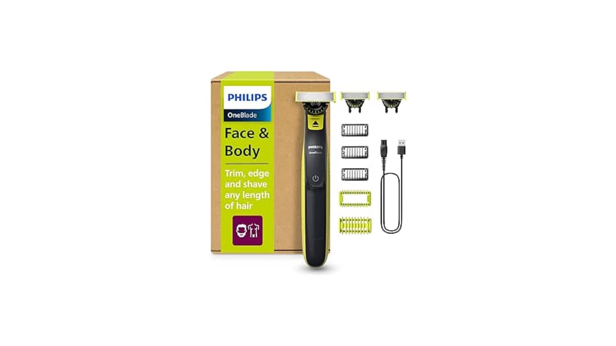 Philips trimmer and shaver.