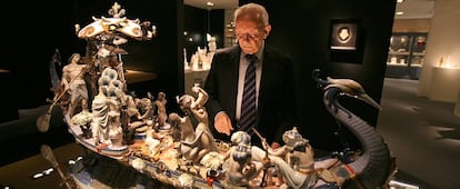 Juan Lladró, uno de los fundadores de la compañía valenciana de porcelanas.