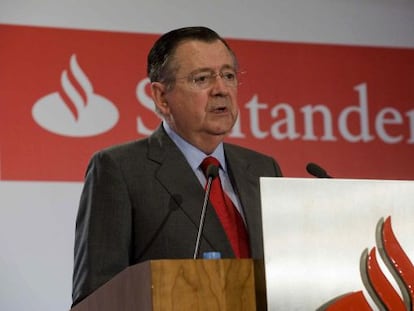 El consejero delegado del Banco Santander, Alfredo S&aacute;enz.