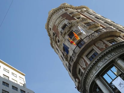 Antiguo edificio del Banco de Valencia.