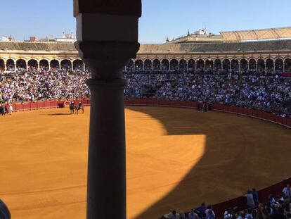 La Maestranza de Sevilla, en tarde de corrida.