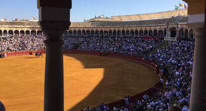 La Maestranza de Sevilla, en tarde de corrida.